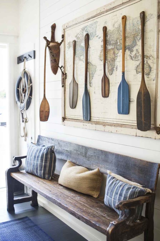 Nautical and Water-Themed Decor