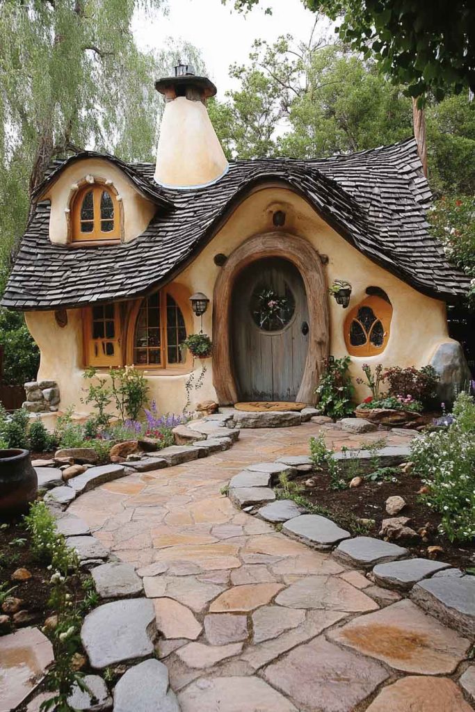 Storybook Cottage with Curved Details