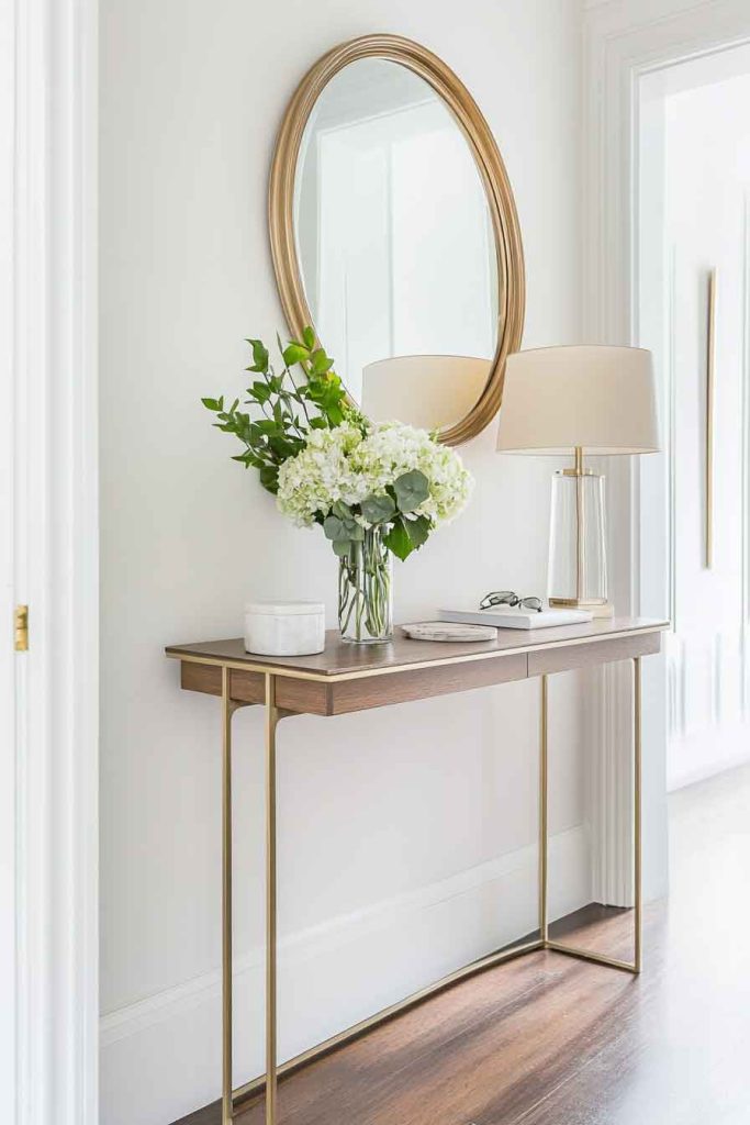 Install a Slim Console Table for Style and Function