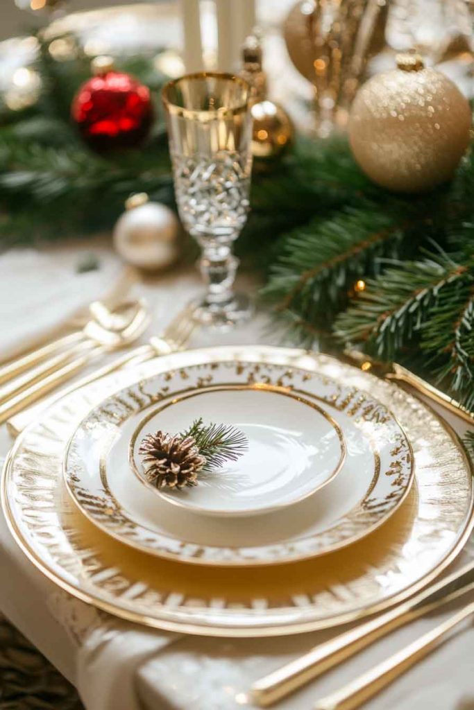 Metallic Gold Accents