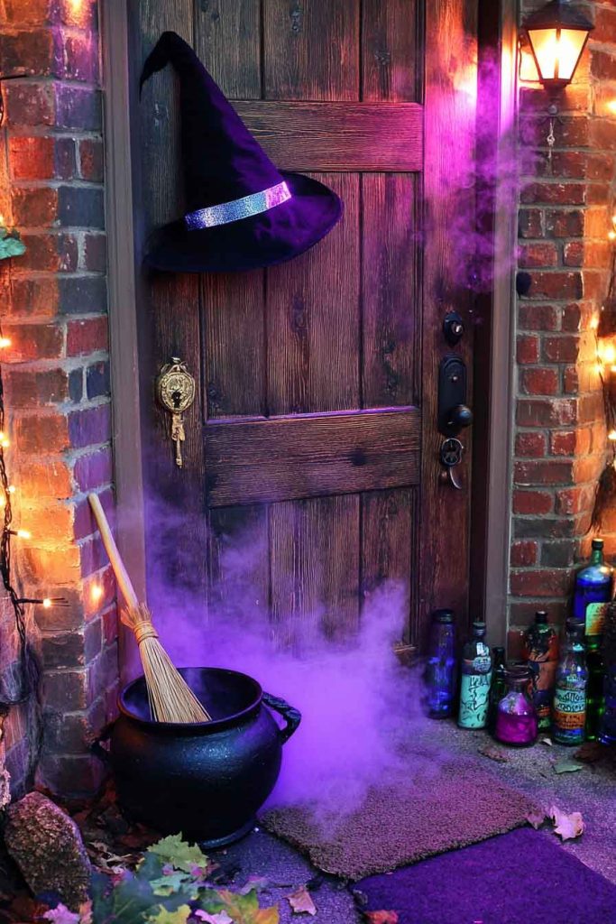 Witch's Cottage Doorway Scene