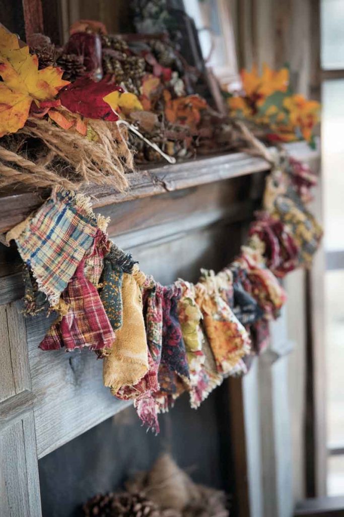  Primitive Rag Garland