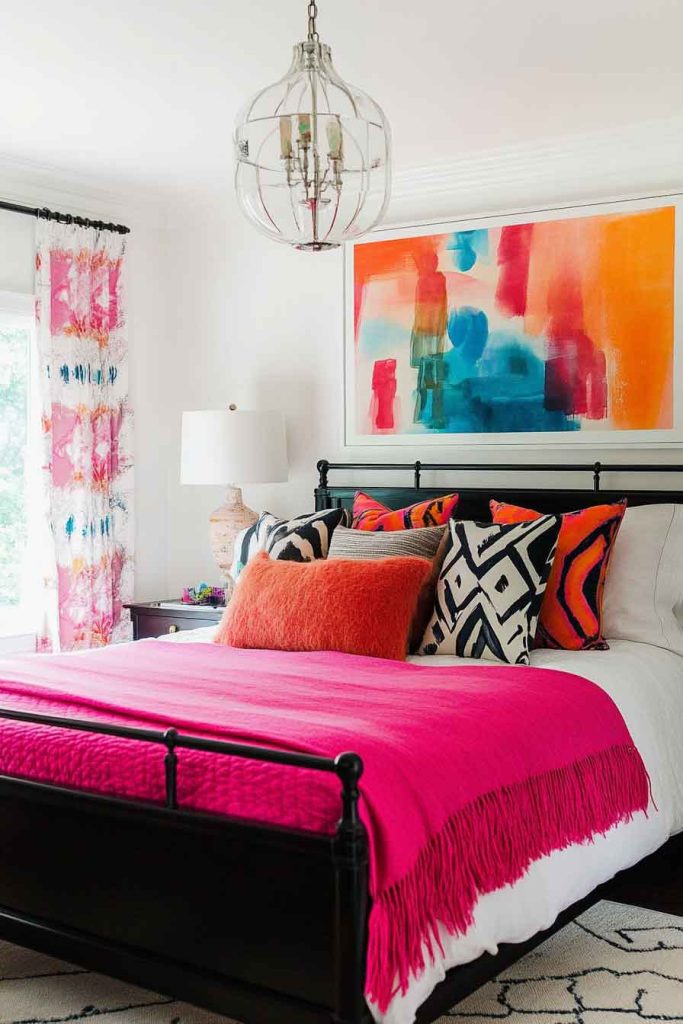 Incorporate Colorful Artwork