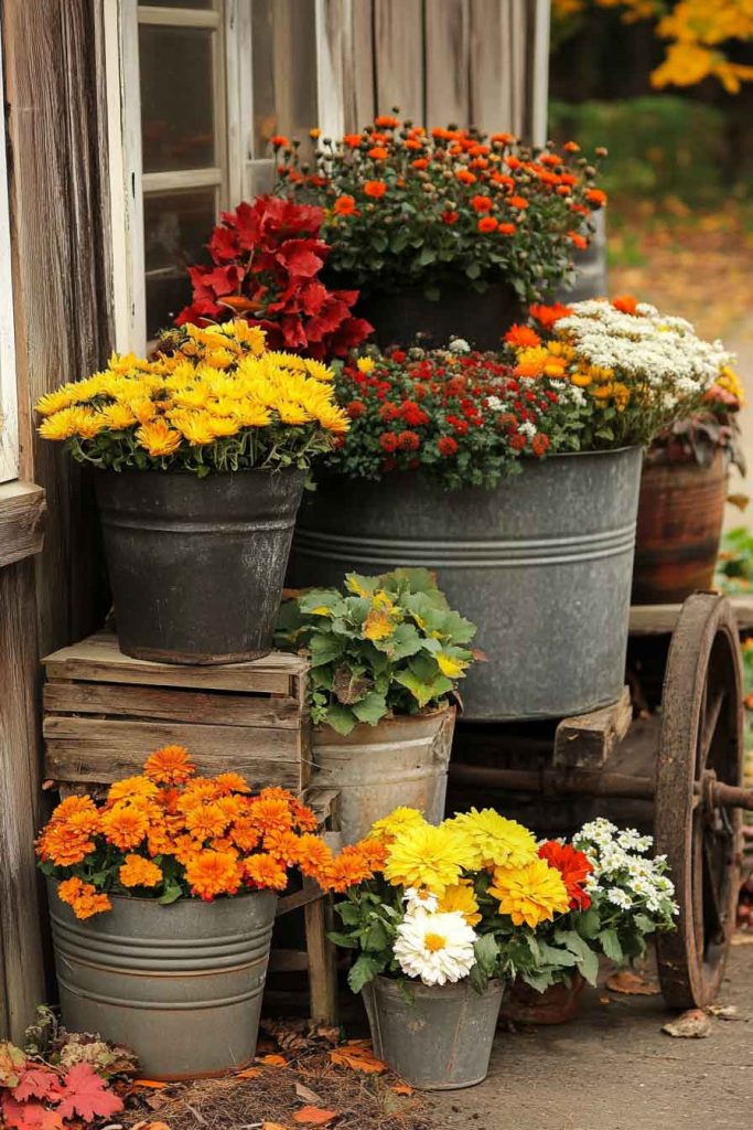Rustic Containers and Planters