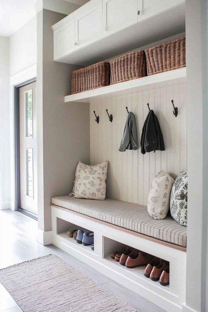 Try a Built-In Bench with Storage