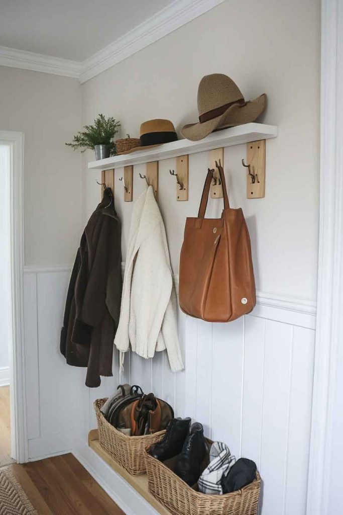 Hang a Coat Rack on the Wall