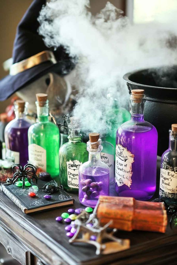 Whimsical Witch's Potion Station