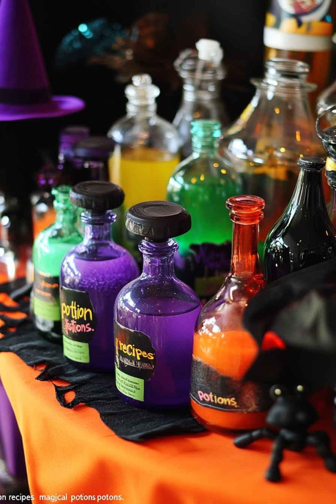 Witch's Potion Laboratory Kitchen Corner