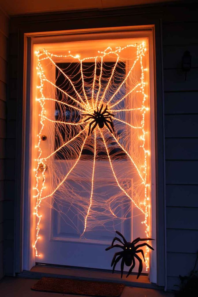 Spooky Spider Web Design