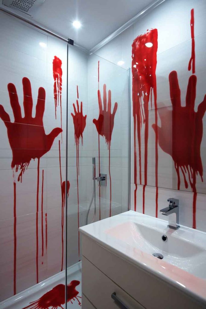 Bloody Handprints and Decals