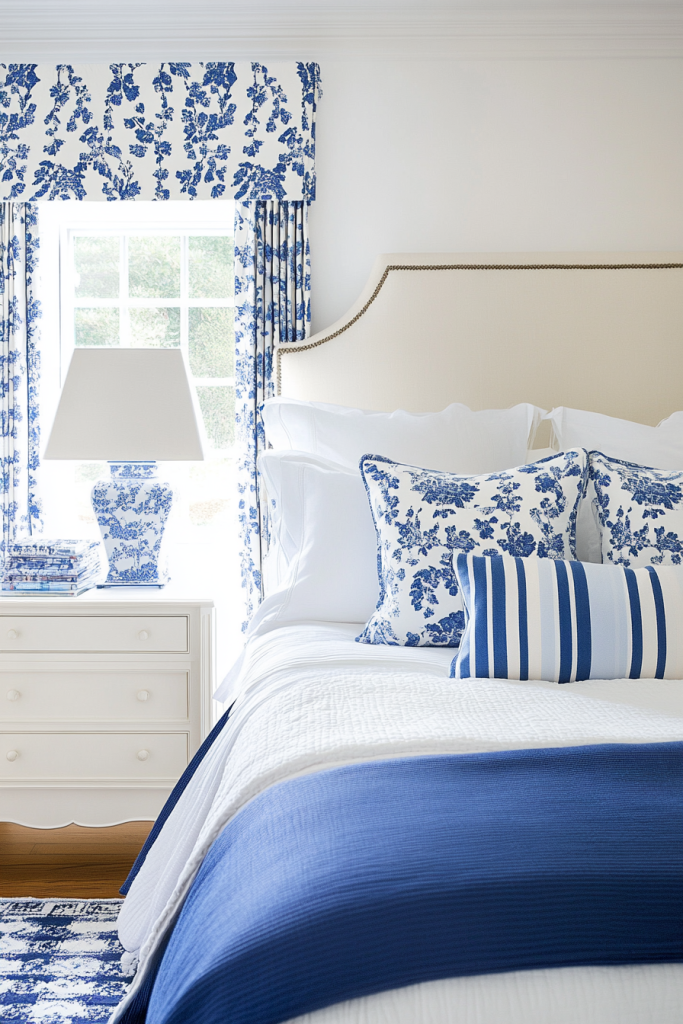 Blue and White Classic Combination