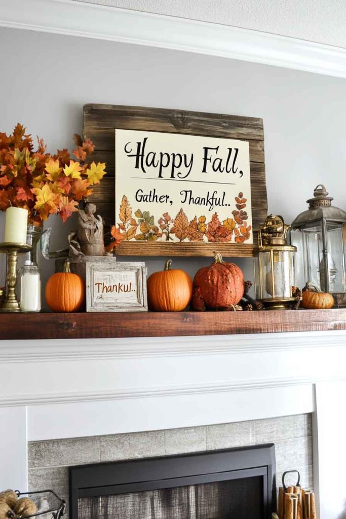 Incorporate Seasonal Signs and Art