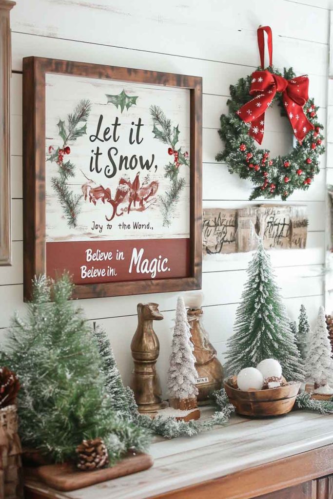 Holiday Artwork and Signs