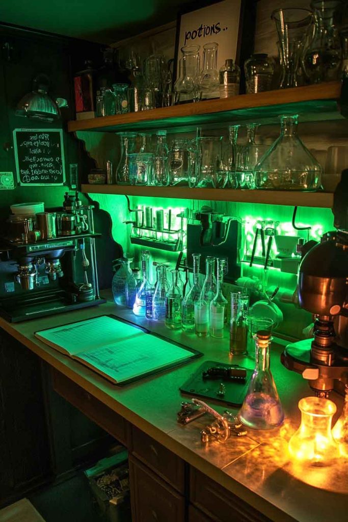 Mad Scientist Laboratory Kitchen