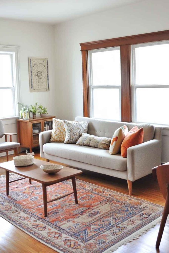 Use Area Rugs to Define Space