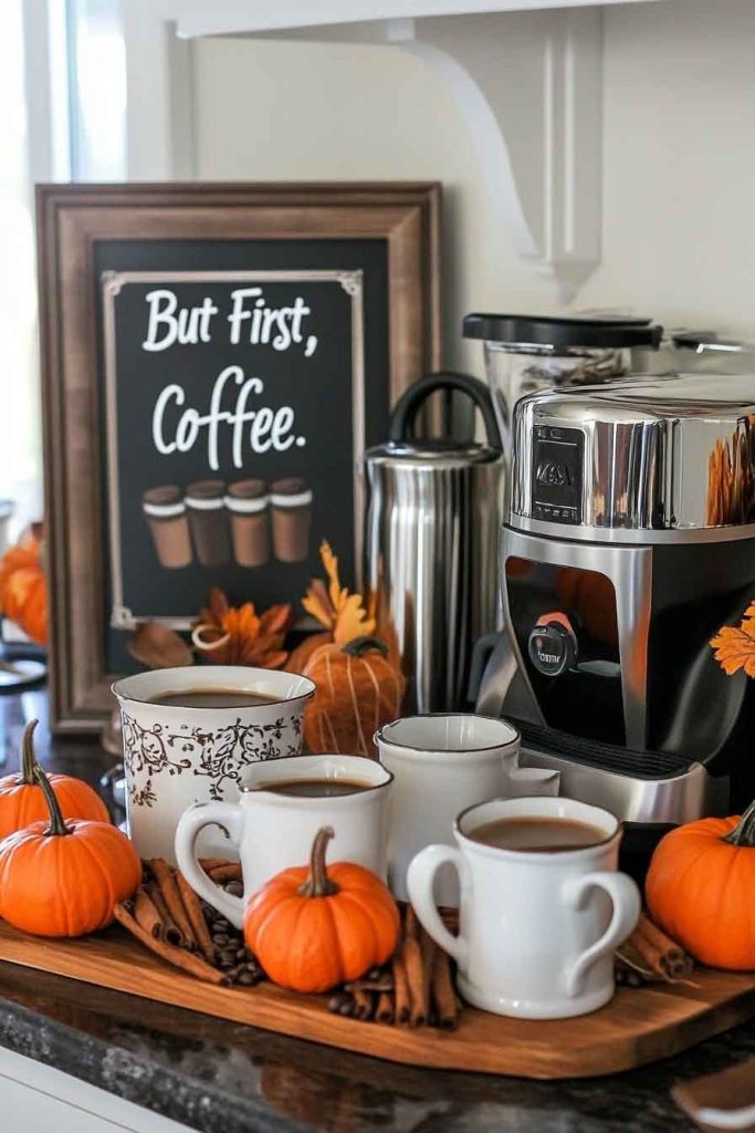 Create a Coffee Bar Station