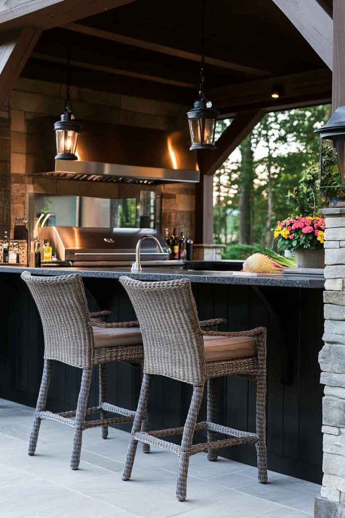 Bar Seating Area
