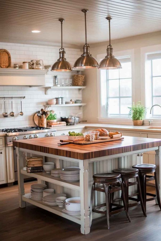 Traditional Kitchen Island