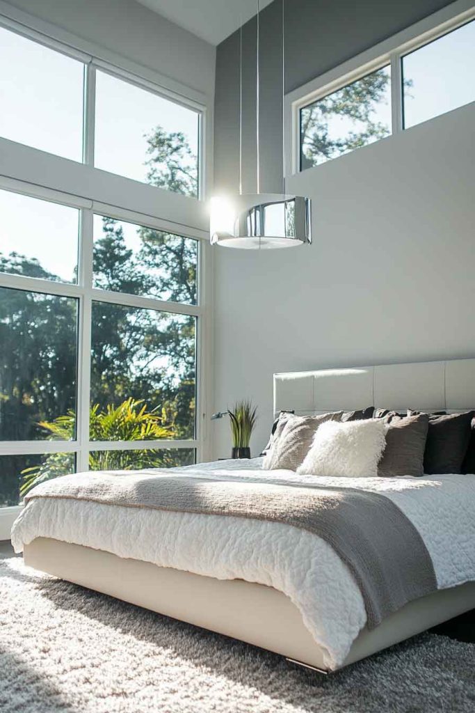 Large Windows and Natural Light