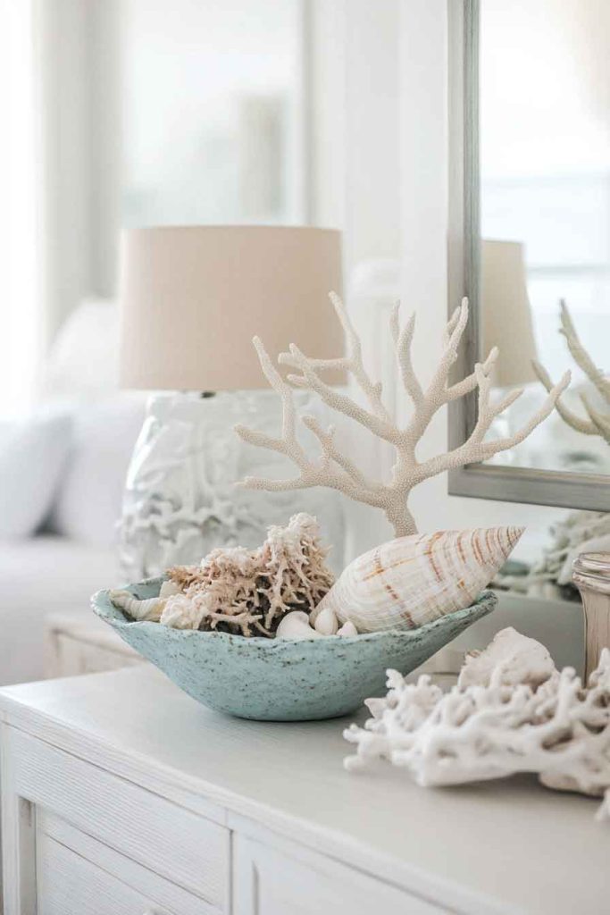 Incorporate Seashells and Coral