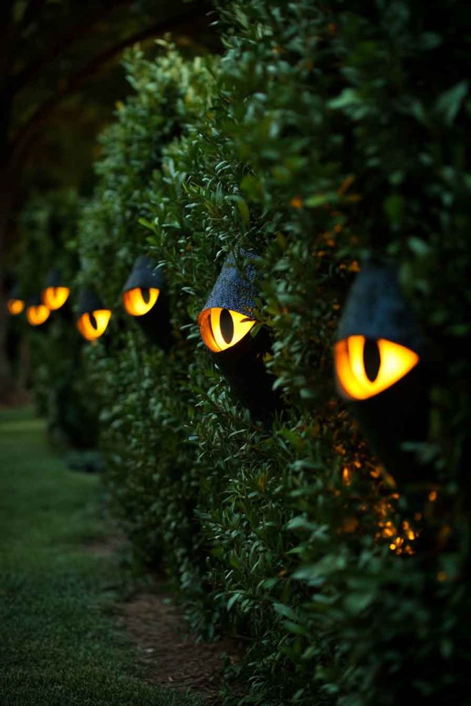 Peeping Eyes in the Bushes