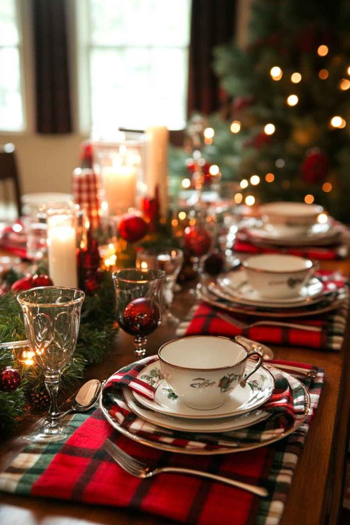 Plaid and Tartan Touches