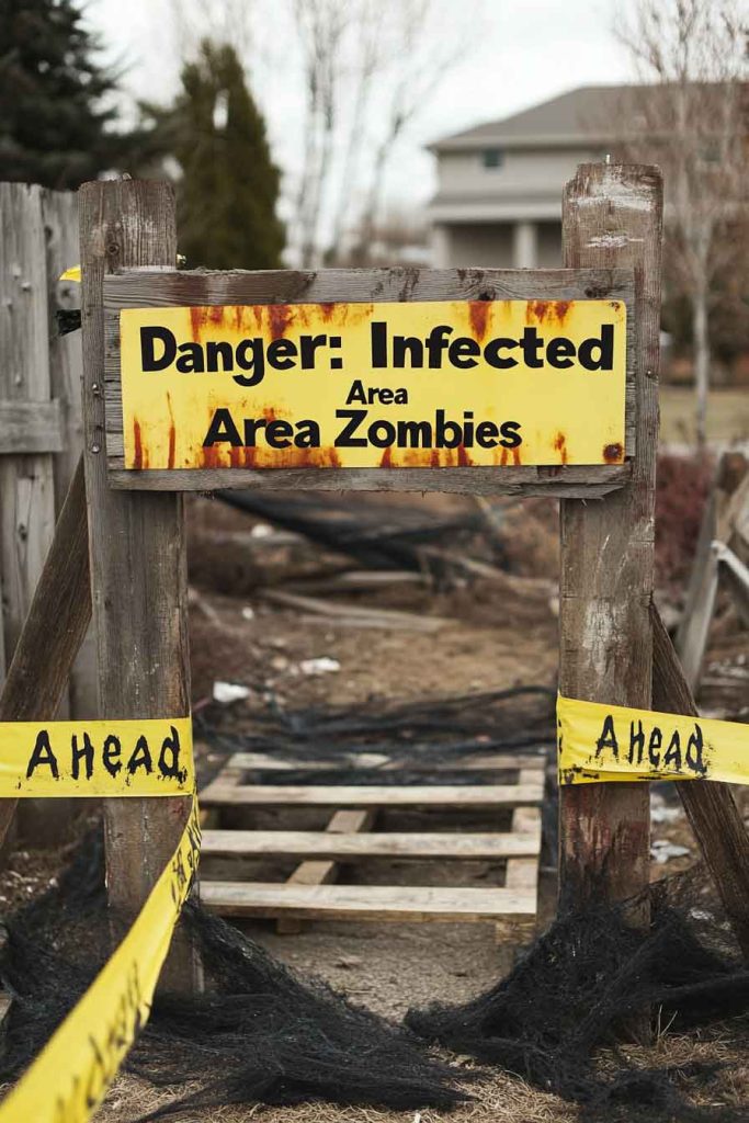 Zombie Apocalypse Barricade Gate