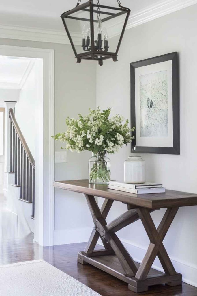 Display Fresh Flowers or Greenery