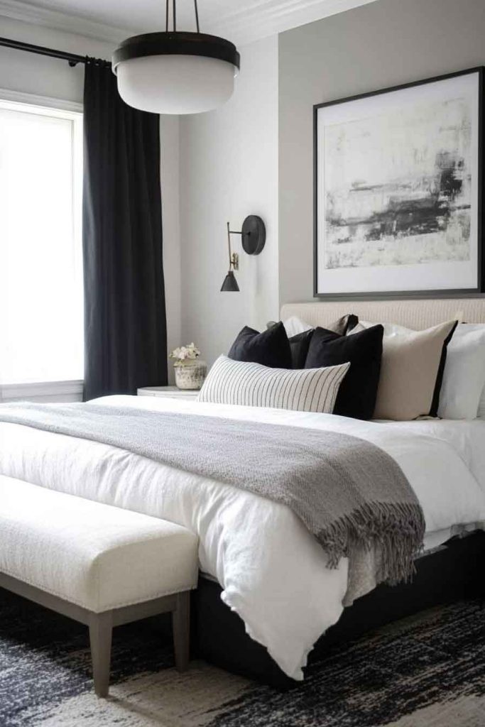 Monochromatic or Limited Color Schemes
