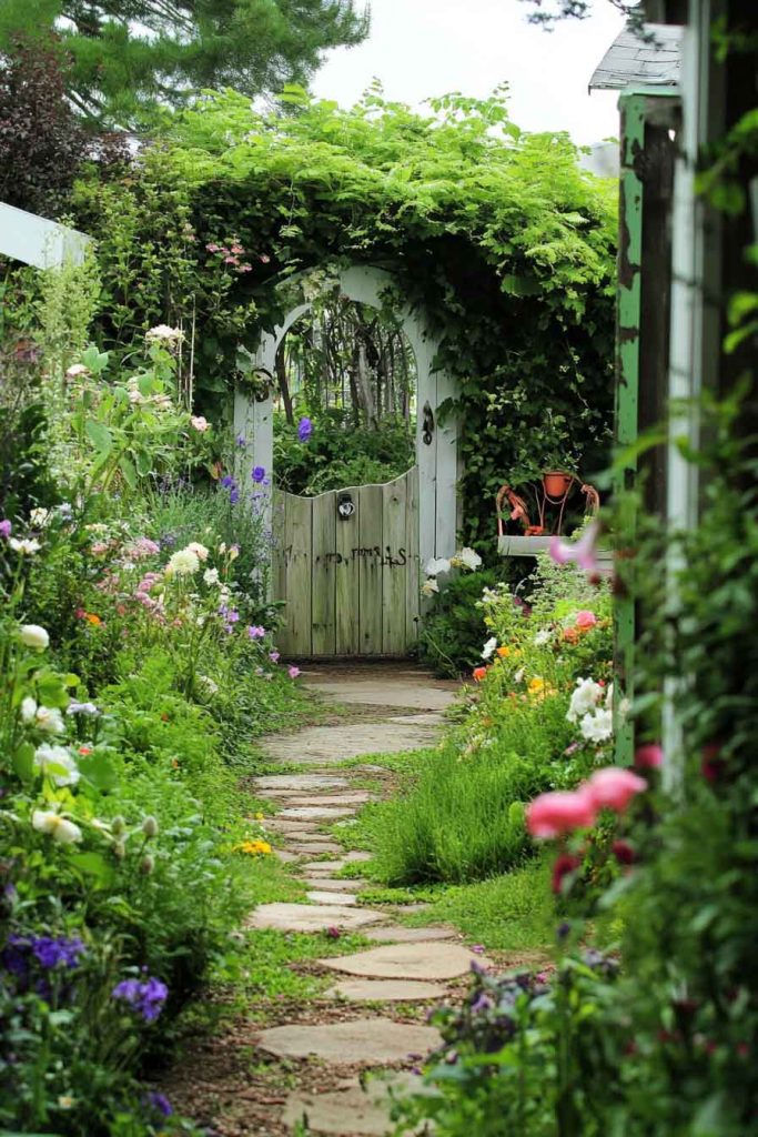 Cottage with Secret Garden Entry