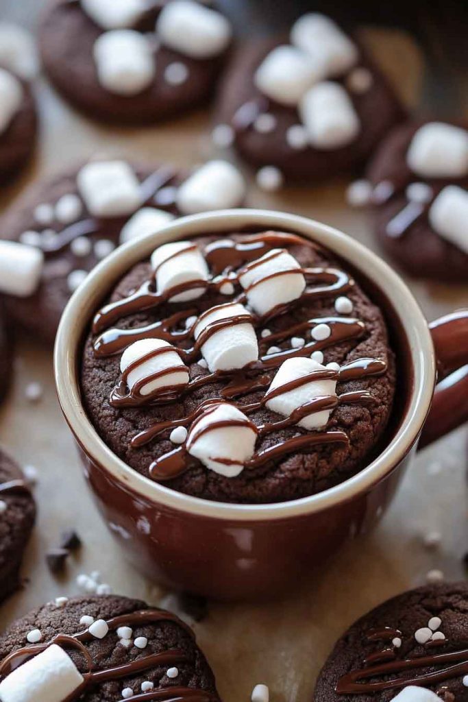 Hot Chocolate Cookies