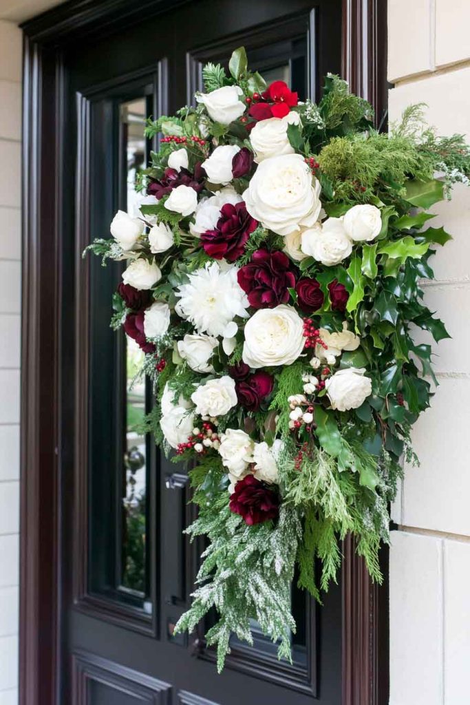 Luxe Floral Door Arrangement