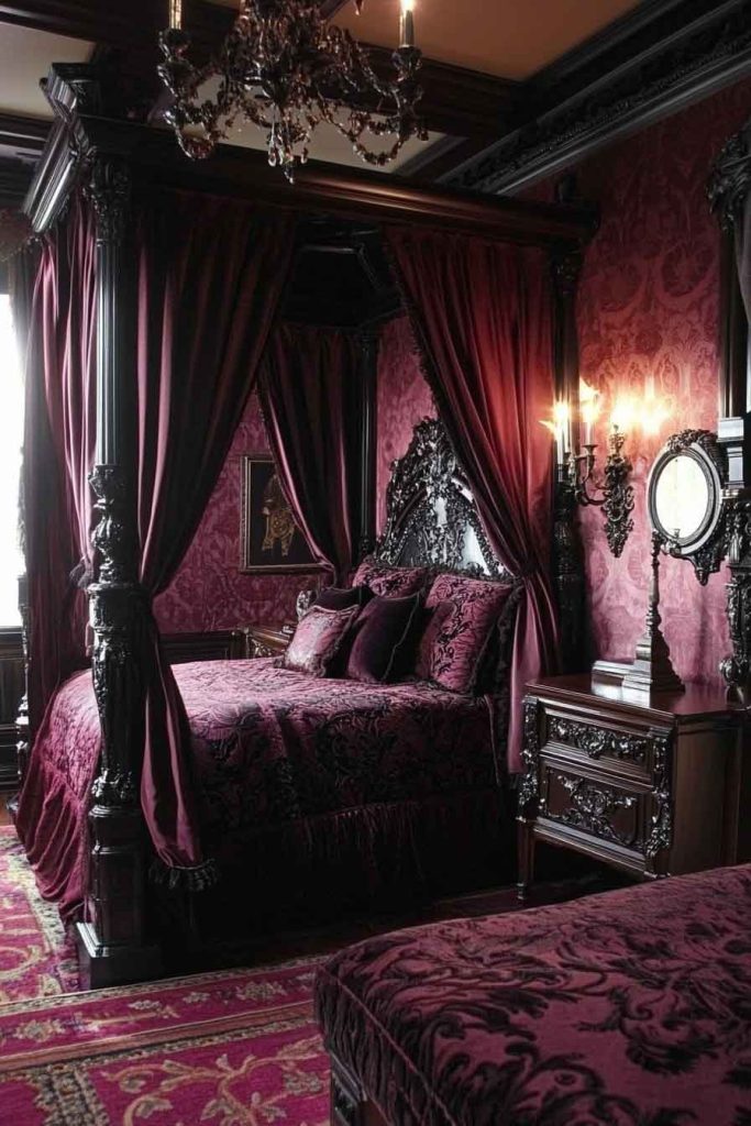 Victorian Gothic Bedroom