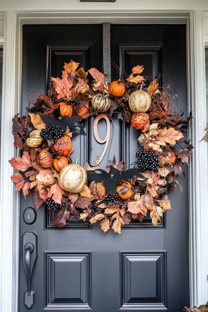 Elegant Monogram Wreath