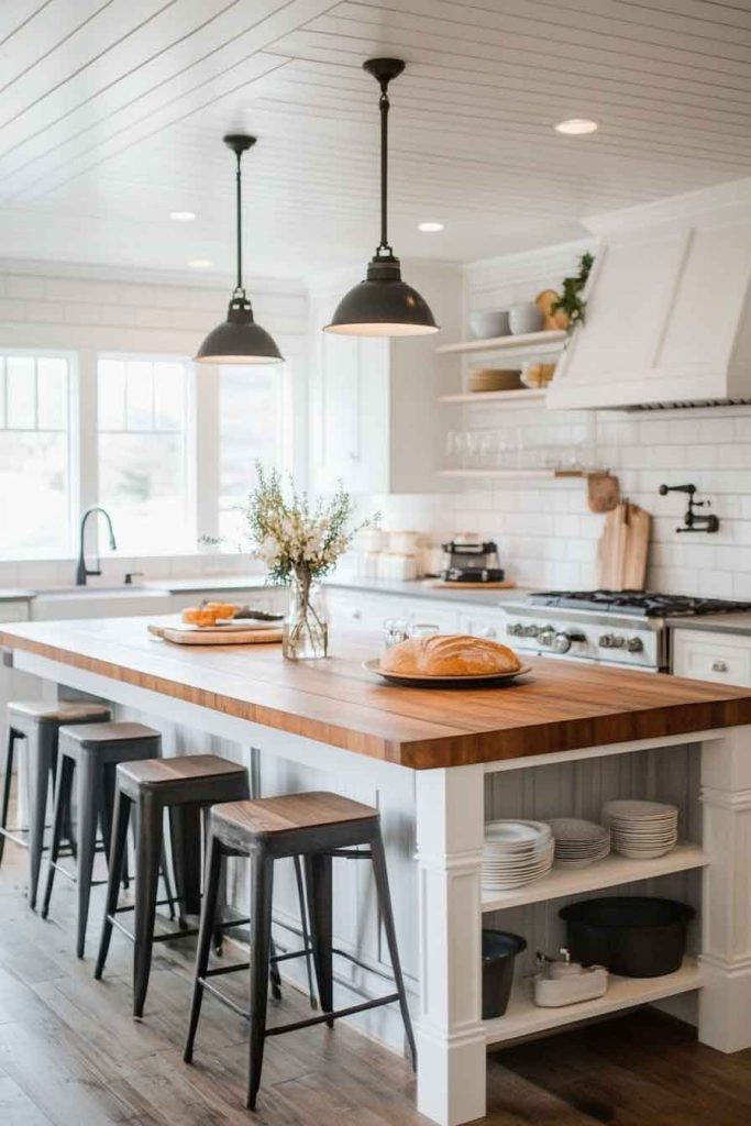 Farmhouse Kitchen Island