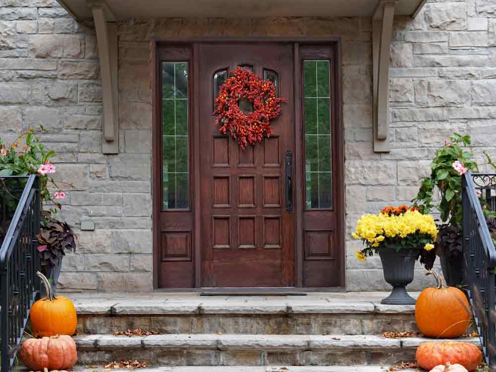 Fall Wreaths for Front Door Ideas