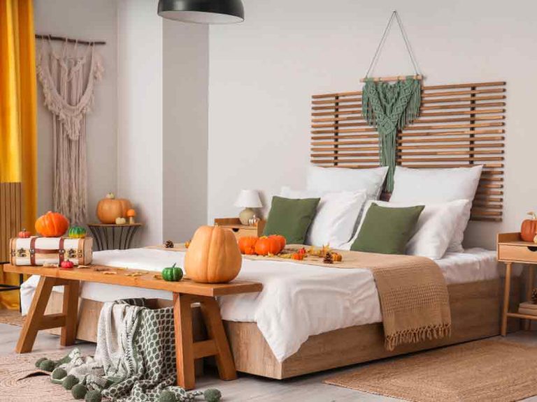 Modern Cozy Fall Bedroom Ideas