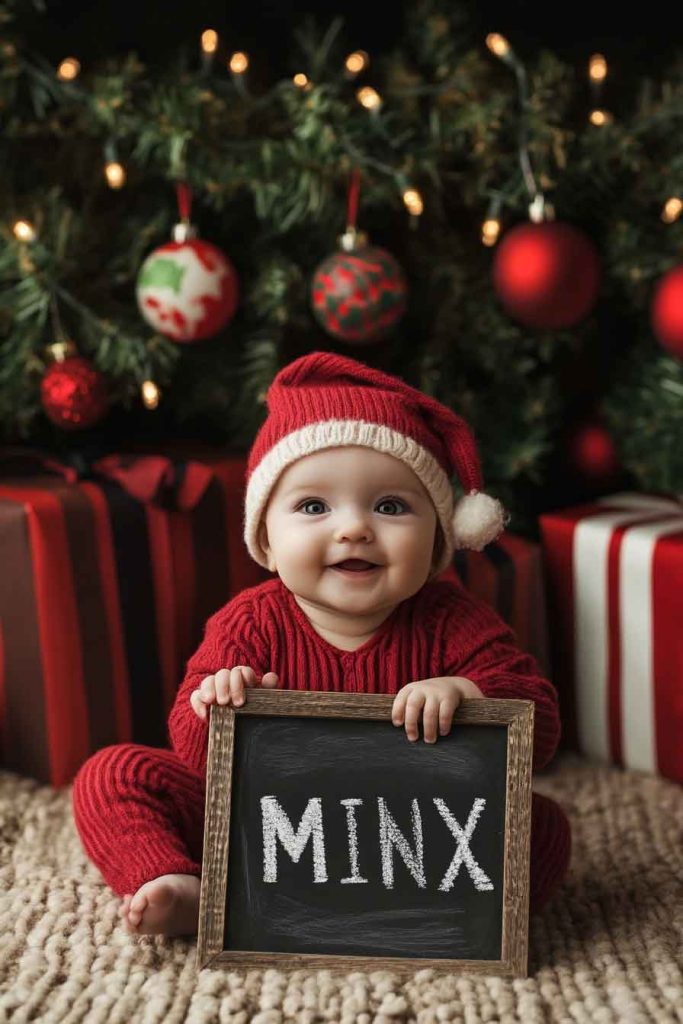  Baby's Month-by-Month Christmas Collage Setup