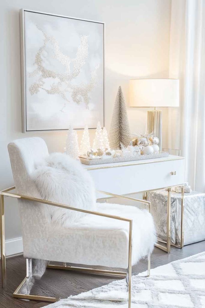 Modern Minimalist Holiday Bulletin Board