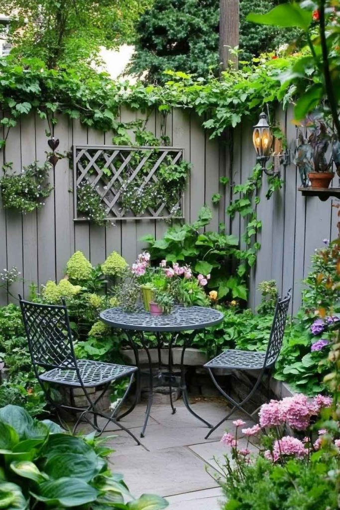 Compact Secret Garden for Small Spaces