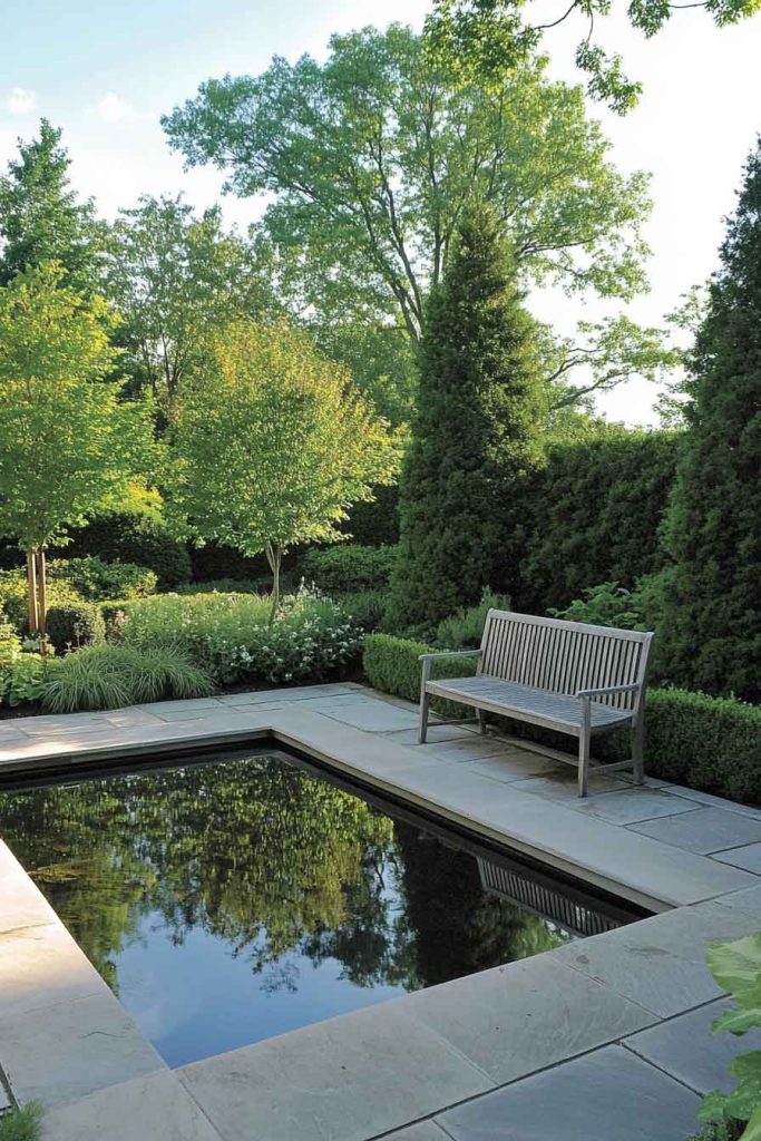 Secret Garden with Reflecting Pool