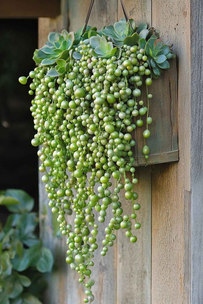 Climbing Succulent Creating a Vertical Garden