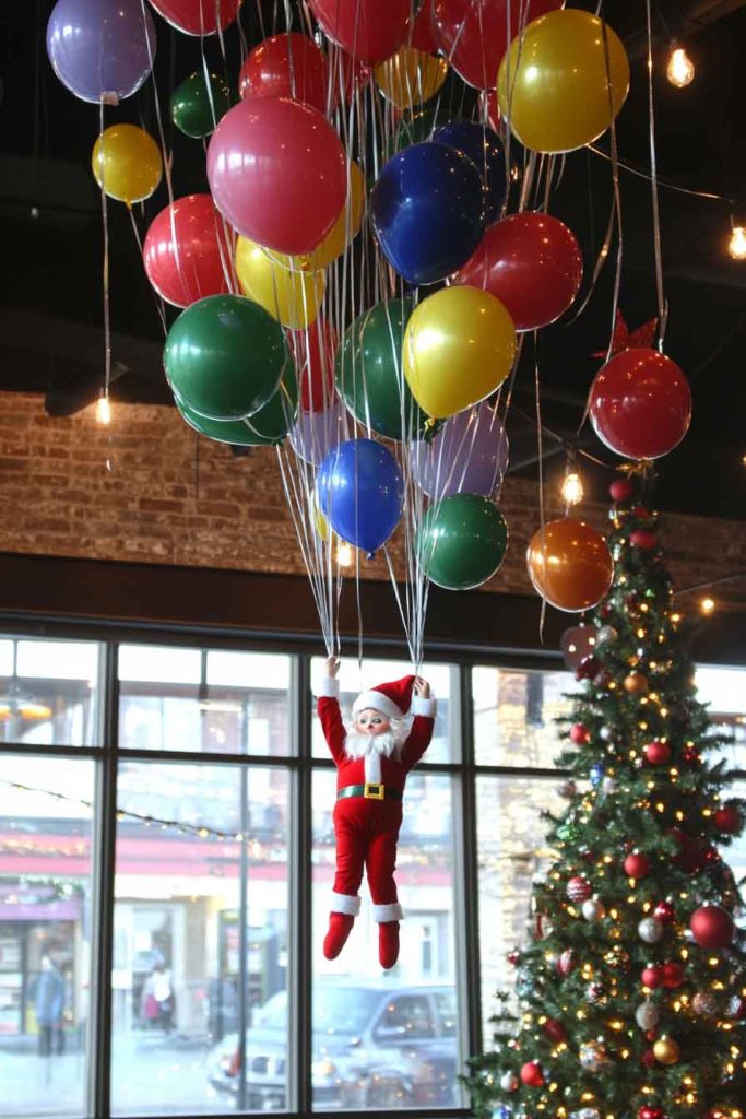 Swinging from Balloons