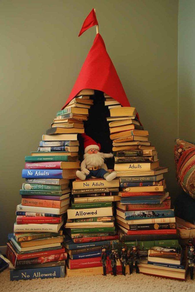Building a Fort from Books