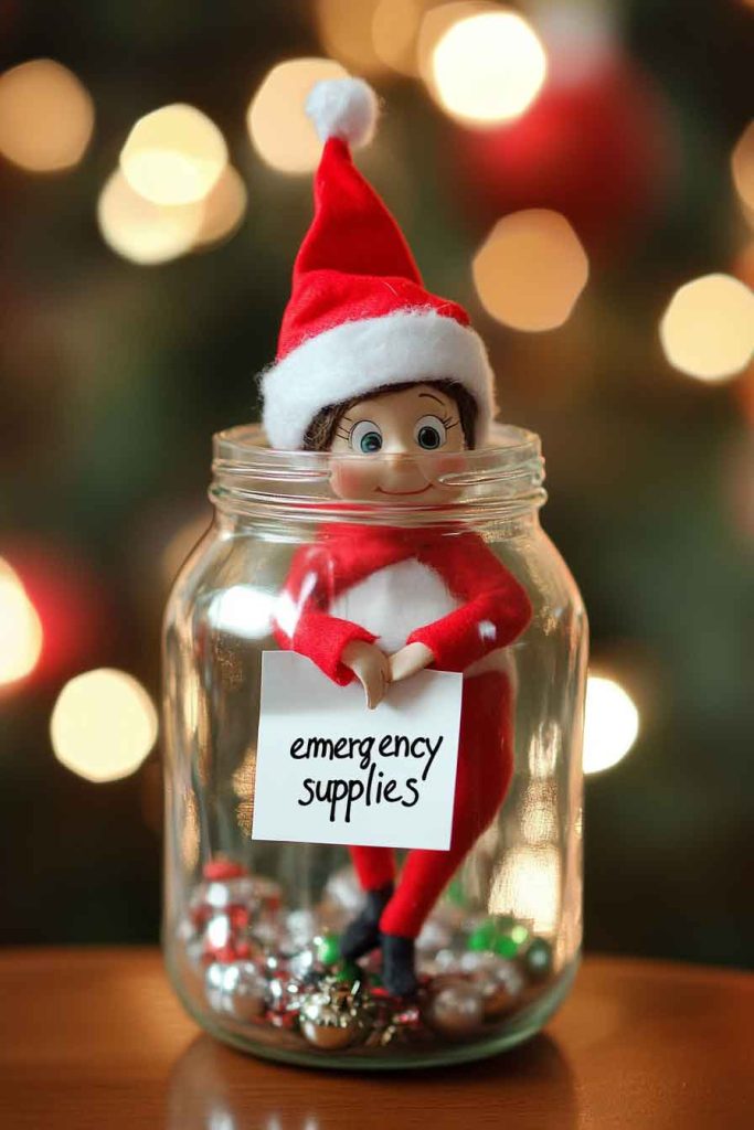 Elf Stuck in a Jar