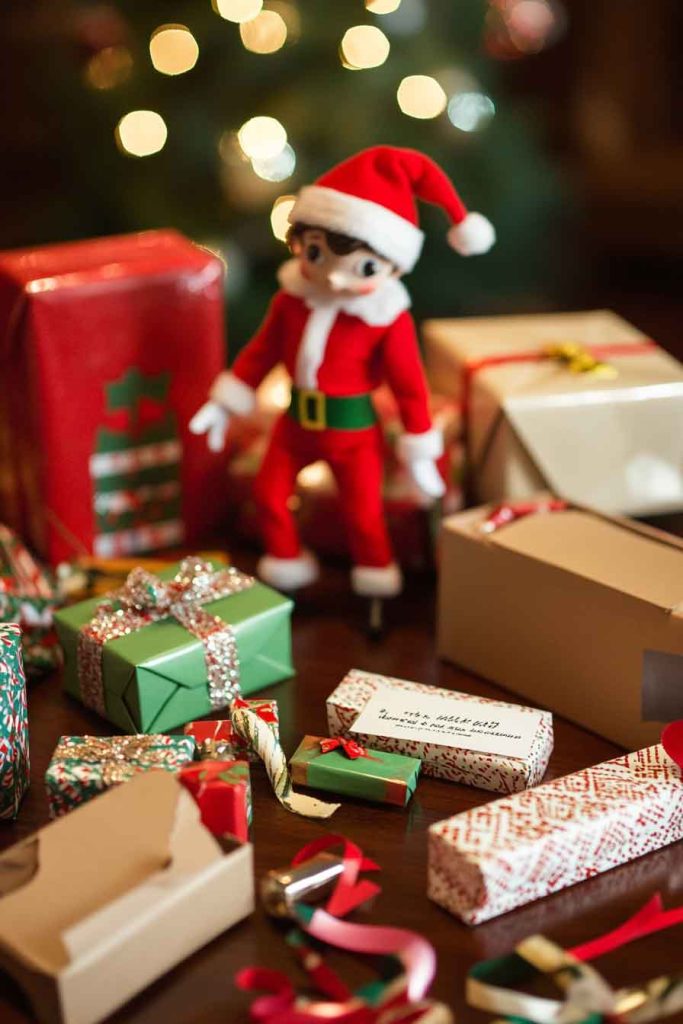 Wrapping Presents Assembly Line