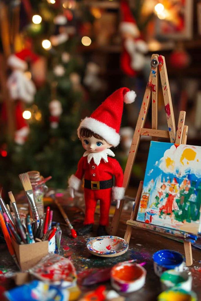 Painting Holiday Artwork