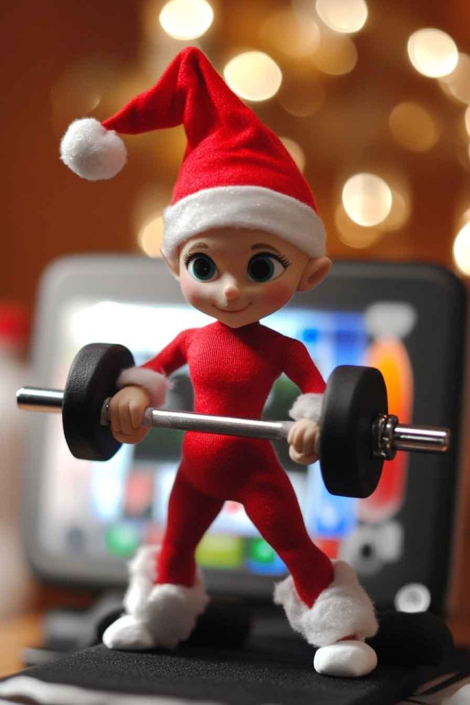 Exercising with Workout Equipment