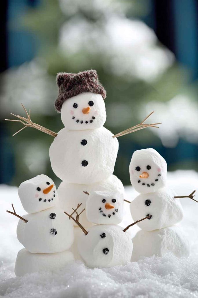 Creating a Snowman Family