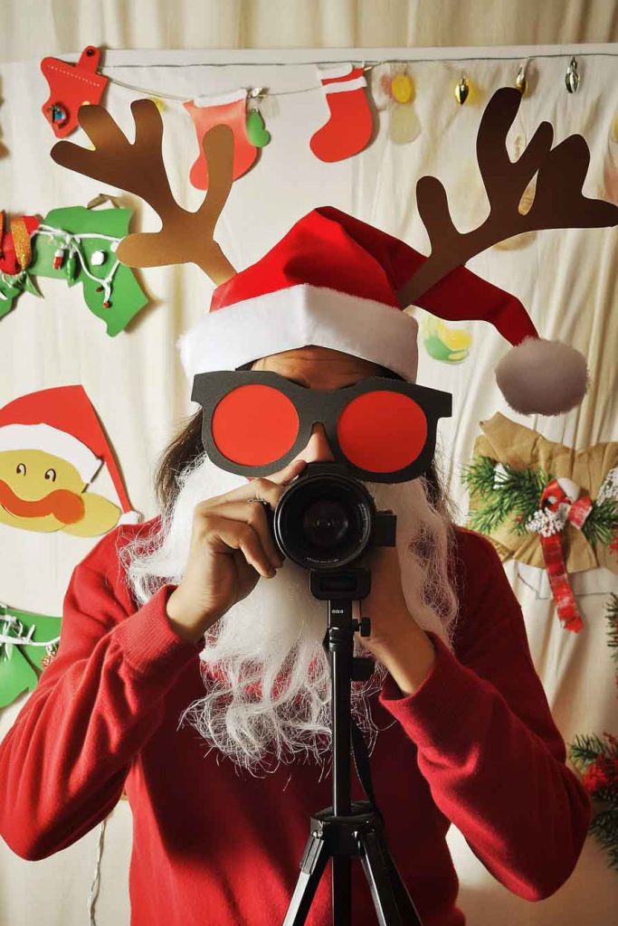 Photo Booth Props Setup